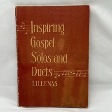 Inspiring Gospel Solos and Duets Hymnal Vintage 1940's Hymns Lillenas picture