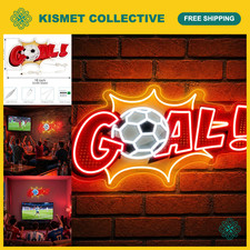 Dimmable LED Soccer Neon Sign - 18