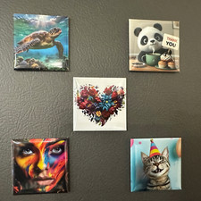 Custom Square Photo Magnets 2x2