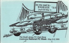 Vintage Postcard POCAX May 2-8 1999 SJPCC Celebrates National PC Week Show VTG picture