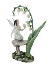 Veronese Design Lily of The Valley Flower Fairy Statue by Artist Rachel Ander... picture