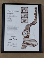 Vintage 1954 Rolex Pastel Ladies Watch Ad - Interchangeable Pastel Straps La Per picture