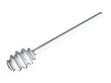 Glass Honey Dipper, 6 Inches Clear Drizzler for Honeypot, Honeycomb Spoon Mix... picture