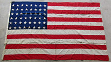 U.S. - 1912 48 Stars Flag Gifted on hoist end picture