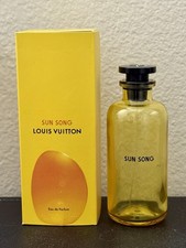 LV Louis Vuitton Sun Song 200ml Refillable EMPTY Perfume Bottle w/Box Cap picture