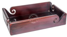 Hind Handicrafts 4-WAY-YARN-TRAY Yarn Bowl Tray Teak Brown 12