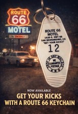 ROUTE 66 MOTEL keytag picture