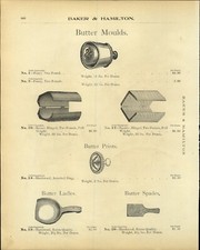 1905 PAPER AD Wood Wooden Butter Mold Moulds Prints Stamp  picture