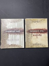 Resident Evil Archives 1 & 2 Book Set - Rare Collectible - READ DETAILS picture