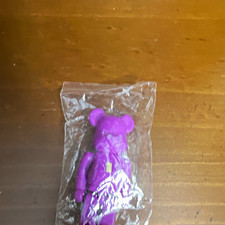 Purple Bearbrick Plastic Collectible Figure Toy in Clear Bag  picture