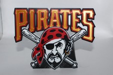 Pittsburgh Pirates 3D printed Logo Sign Wall Desk Shelf Art picture