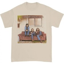 Crosby Stills Nash Young Men's Album All size Sand Shirt   20D2053 picture