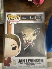 Jan Levinson Signed Melora Hardin Funko Pop The Office picture