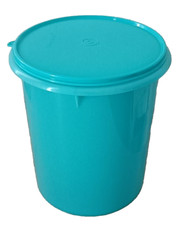 New Easter offer Tupperware Blue Giant Canister Dry Storage Food Containers 9Ltr picture