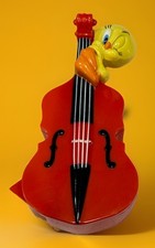 Vintage 2000 Tweety Bird Empty Candy Dispenser Container Cello Warner Bros. picture