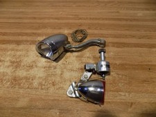 VINTAGE SCHWINN BIKE DELUXE GENERATOR/HEADLIGHT CORVETTE STINGRAY RACER KRATE 70 picture