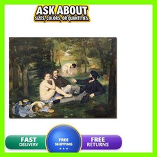 Trademark Fine Art Edouard Manet Dejeuner Sur lHerbe 1863 Canvas Art picture