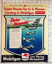 1940s Mobilgas 