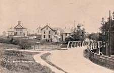 Steel Bridge Village Jonesport Maine ME RPPC Photo Postcard COPY picture
