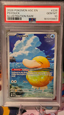 Pokémon Psyduck 226/217 Illustration Rare 2026 ASC EN English PSA 10 Cert picture