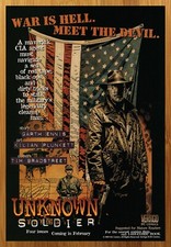 1997 Unknown Soldier Print Ad/Poster Garth Ennis Tim Bradstreet Comic Promo Art picture