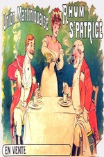 Vintage Rhum St. Patrice Poster 🥃 - 1890s French Art 24x36” - Premium 💎 picture