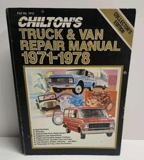 Chilton’s Truck & Van Repair Manual 1971–1978 Chevy Ford GMC Dodge Jeep  picture