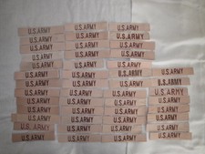 Very Good GWOT Era US Army desert name tape. Priced Cheap picture