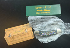 Parker Frost Next Generation Iridescent Marbled Pocketknife New In Box picture