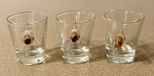 BenShot 308 Bullet Shot Glasses 2oz Real Bullet Made in USA Barware (Lot Of 3) picture