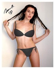 Lana Rhoades 8x10 Autograph Photo Playboy Penthouse Hustler Collectible picture