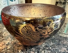 Handmade Jianzhan Tea Bowl By Jiang Jing Golden Dragon Design Song Dynasty Style picture