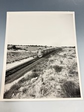 Vintage Santa Fe ATSF EMD F7 Diesel Train Railroad 8x10 Original Photo 1950s picture