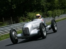 Cars 1934 mercedes benz formula w25 retro race Art Print Poster 11x17 picture