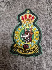 Vintage US Air Force 32nd Tactical Fighter Sq Wolfhounds   Patch picture