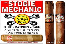 STOGIE MECHANIC MENDS CIGARS  Glue Tape Patches - Fix / Repair Damaged Cigars picture