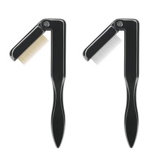 G2PLUS Folding Eyelash Comb, Eyebrow Grooming Comb and Lash Separator 2PCS | Met picture