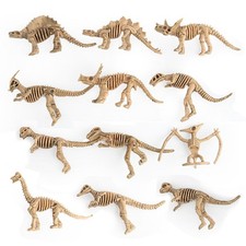 12pcs Dinosaur Fossil Skeleton Simulation Model Action Figure Toy Gift For Kids picture