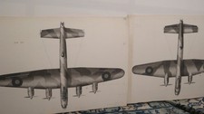 Original Aviation Art : AVRO LANCASTER & MANCHESTER picture