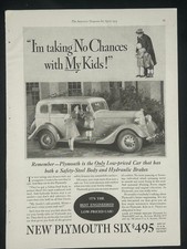 Magazine Ad - 1934 - Plymouth Six Sedan picture
