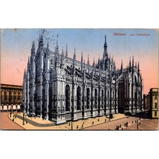 Milano La Cattedrale Vintage Postcard SPH12 picture