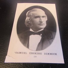 1906 PROMINENT MEN OF SCRANTON - EVERETT WARREN & SAMUEL DIMMICK -  PORTRAITS picture