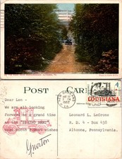 Altoona PA On Road Near Wopsononock Postcard 61936 picture