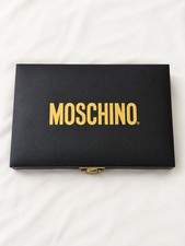 RARE Vintage MOSCHINO Playing Card Gift Set Complete w/ Pen & Score Pad picture