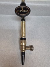 GUINNESS WITH FAUCET VERY OLD STYLE BEER TAP HANDLE EXCELLENT SHAPEVINTAGE☘️☘️ picture