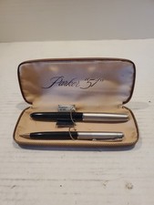 Parker 51 Pen Set - Vintage Black picture