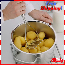 Stainless Steel Handle Potato Masher & Ricer Mash Potatoes Vegetables Tool picture