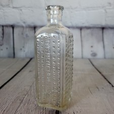 Antique Vapo-Cresolene Hobnail Poison Quack Medicine Bottle picture