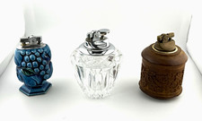 Collection of 3 mid century vintage table lighters  picture