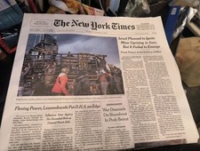 The New York Times Monday March 23 2026 Israel Planned To Ignite Mass... picture